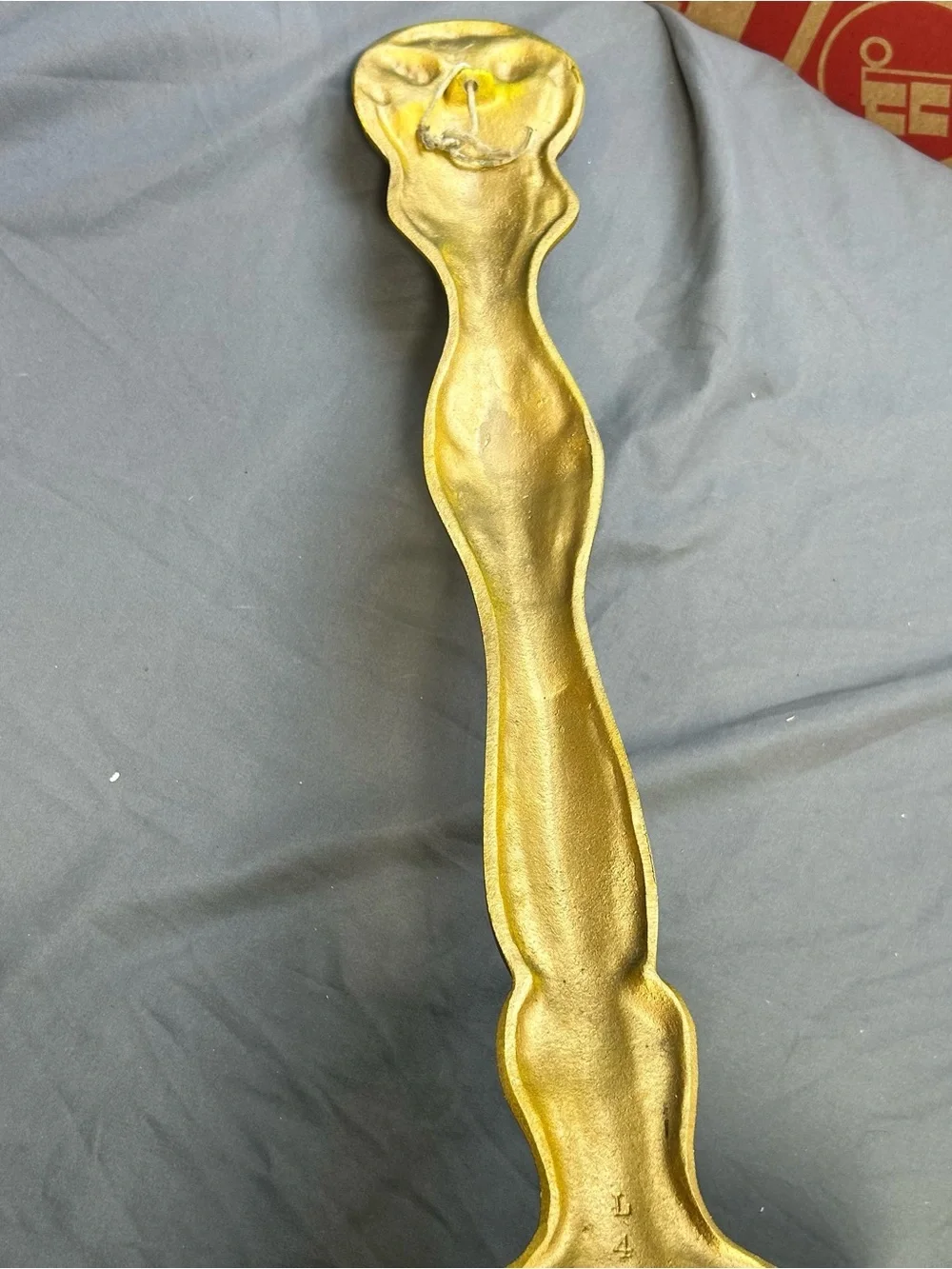 Home Interiors Gold Ornate Wall Pocket